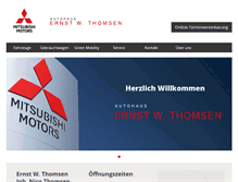 Tablet Screenshot of ernst-w-thomsen.de